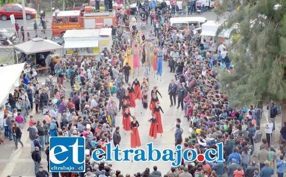 FIESTA RELIGIOSA.- Este escenario, la entrada principal del templo de Santa Filomena, se llenará de fieles durante todo este fin de semana.