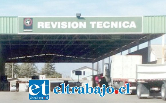 Esta es la actual planta de revisión técnica de San Felipe que continuará funcionando en forma normal hasta nuevo aviso.