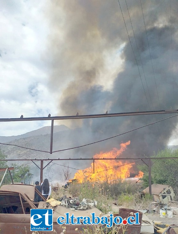 Todas las compañías de Bomberos de ambas provincias trabajaron en el combate del fuego.