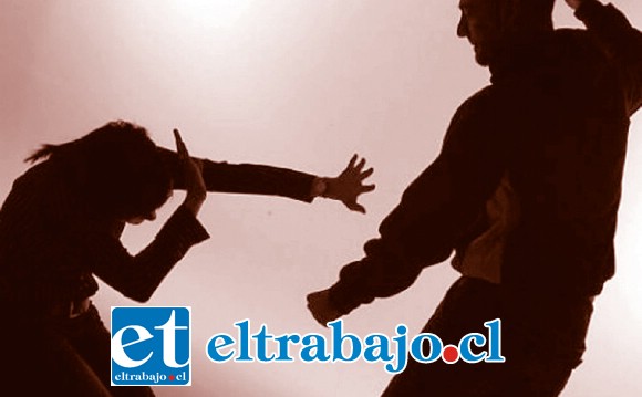La denuncia por violencia intrafamiliar fue efectuada el 12 de mayo de este año en la población Yungay de San Felipe. (Imagen referencial).