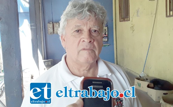 Hernán González, administrador del terminal de buses de San Felipe.
