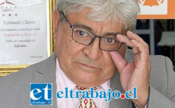 Luis Salinas Espinoza, presidente de la Cámara de Comercio y Turismo de San Felipe.