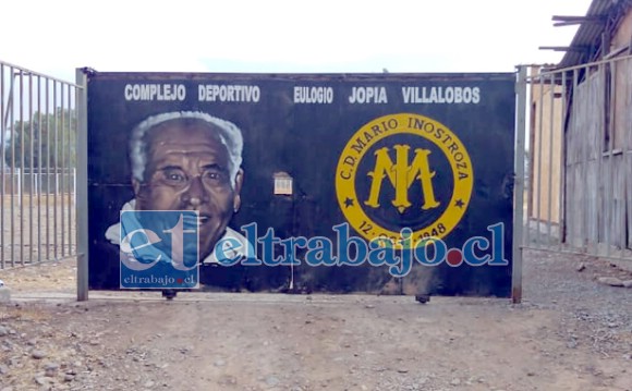 CON NOMBRE PROPIO.- Así se llamará este estadio cuando sea inaugurado: Complejo Deportivo Eulogio Jopia Villalobos.