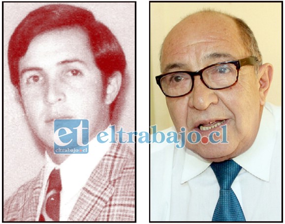 ADIÓS QUERIDO PROFESOR.- Así lucía en sus años mozos el profesor Lorenzo Vergara, lo vemos también con su apariencia actual.