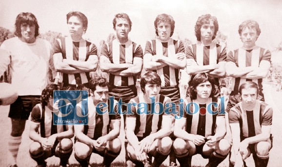 TIEMPOS DE GLORIA.- Así lucía el Deportivo Inostroza en 1979, cuando se coronó como Campeón de Campeones, en Llay Llay.