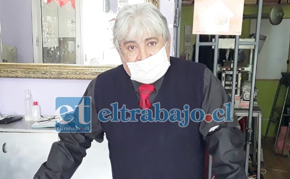 Luis Salinas, presidente de la cámara de comercio de San Felipe.