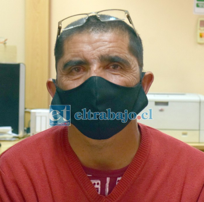 Pedro Espinoza Leiva, vecino del lugar.