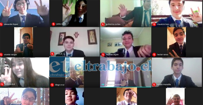 "NATIVOS DIGITALES".- Con gran fuerza y vigor el alumnado industrialino sale adelante pese a la pandemia y estar sujeto sólo a las clases por internet.