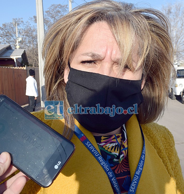 Directora biprovincial del Serviu, Patricia Boffa Casas.