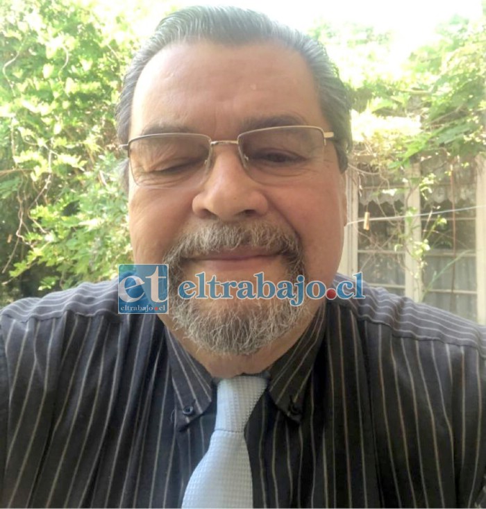 Rolando Stevenson Velasco, consejero DC por la provincia de San Felipe.