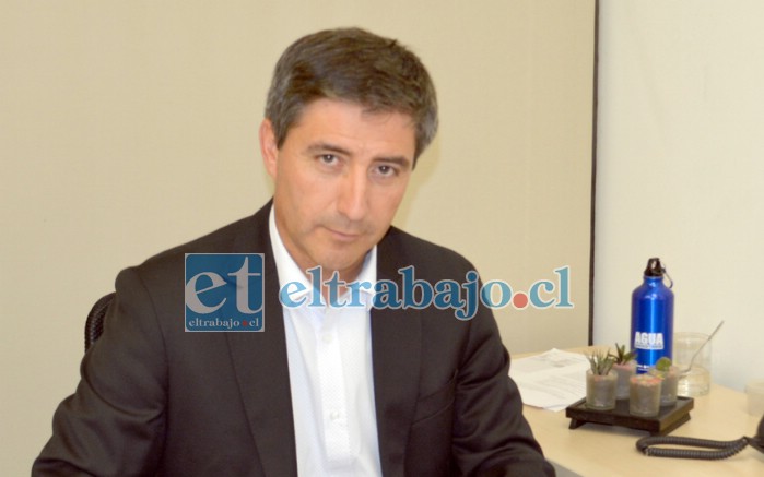 Alejandro Salas, gerente regional de Esval.