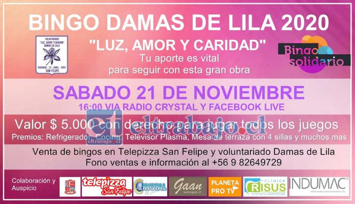 GRACIAS POR SER Y ESTAR.- Esta información es muy valiosa para poder jugar este Bingo, para apoyar a quienes se ocupan de llevar alivio a quienes sufren. Para transferencias cuenta ahorro Nº 22362397786 del Banco Estado a nombre de Voluntariado Luz, Amor y Caridad, correo mvilchezc7@yahoo.es