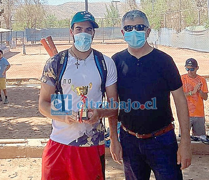 Ignacio Arrivas fue el campeón de la serie más importante del torneo José Lepe Fernández.