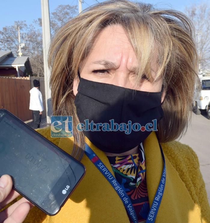 Delegada biprovincial del Serviu Patricia Boffa Casas.