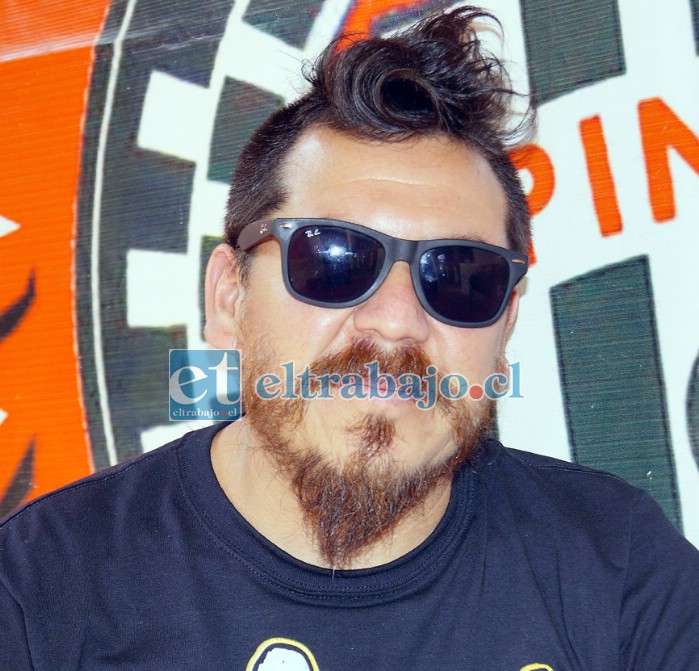 Vocalista de la banda, Francisco ‘Pancho’ Morales.