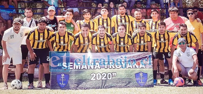 El Pentzke es el club más antiguo de San Felipe. En la imagen su actual serie de Honor.
