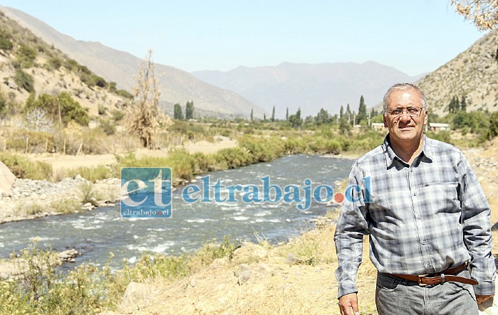 Una de sus fotografías preferidas que retrata su interés por la belleza de Putaendo y su férrea oposición a la gran minería que será sin dudas su gran legado, junto al progreso y desarrollo alcanzado por la comuna bajo su mandato.