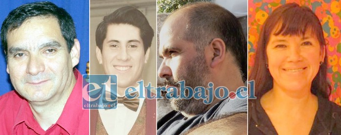 IMPERDIBLE LANZAMIENTO.- Ellos son Marco López Aballay, Diego Díaz Nakada, Felipe Mondaca y Pamela Román, gestores de este nuevo trabajo literario.