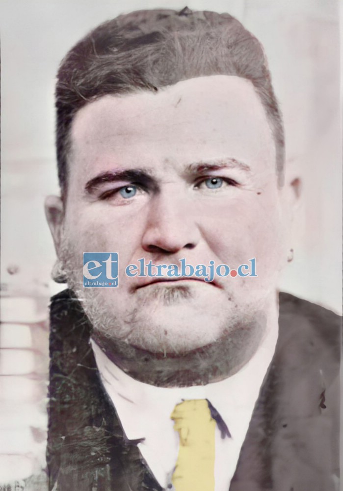EL ASESINO.- Alberto Tucho Caldera, fusilado la mañana del jueves 6 de octubre de 1949.