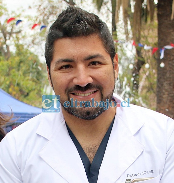 Doctor Óscar Cruz, director del Hospital Psiquiátrico de Putaendo.