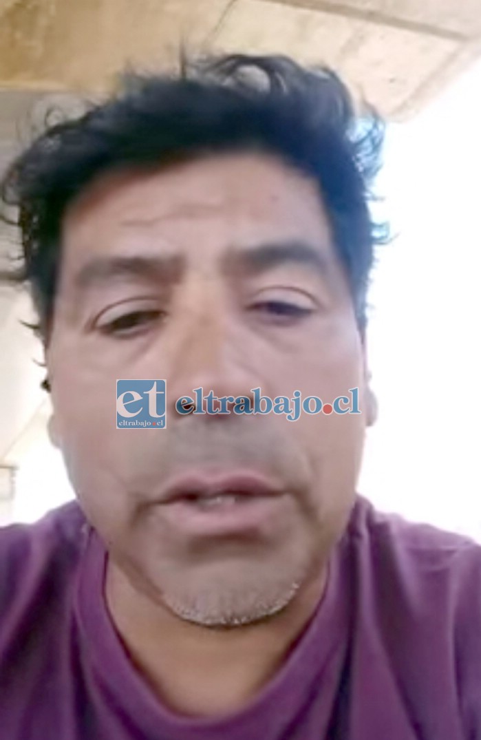 Juan Cataldo, padre de la menor de 11 años que estuvo desaparecida.