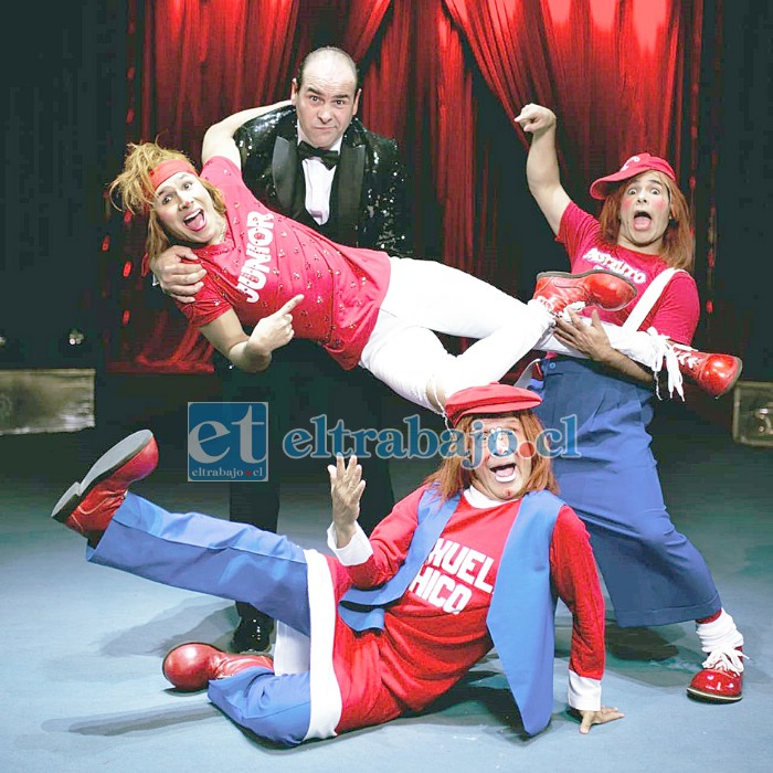 VAMOS AL CIRCO.- Aquí vemos a los artistas estelares del circo, el remedio perfecto para estos tiempos tan complejos.