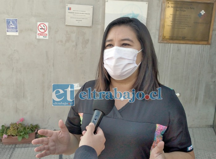 Mariela Maldonado, directora del Cesfam Dr. Segismundo Iturra Taito.