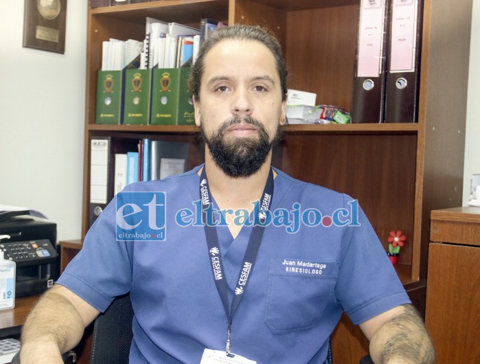 Juan Francisco Madariaga, director del Cesfam Valle de Los Libertadores.