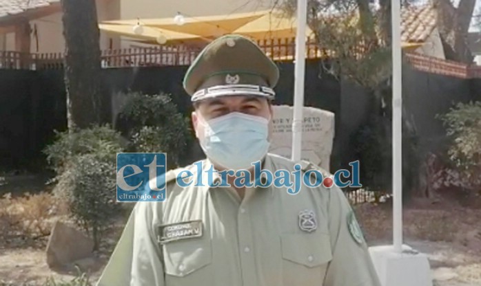 Coronel Jorge Chabán, prefecto de Carabineros.