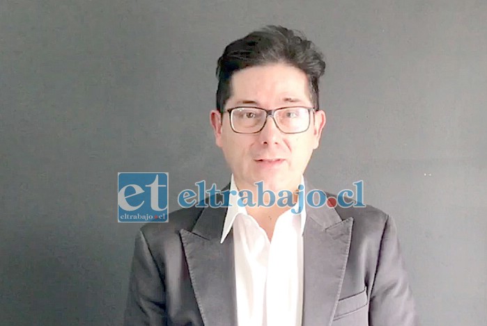 Fiscal Andrés Gallardo, fiscal a cargo del caso.